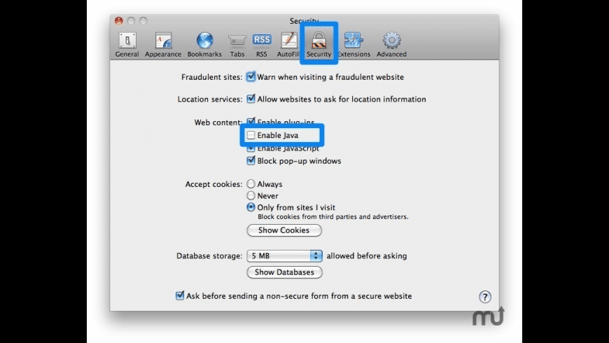java version 6 for mac